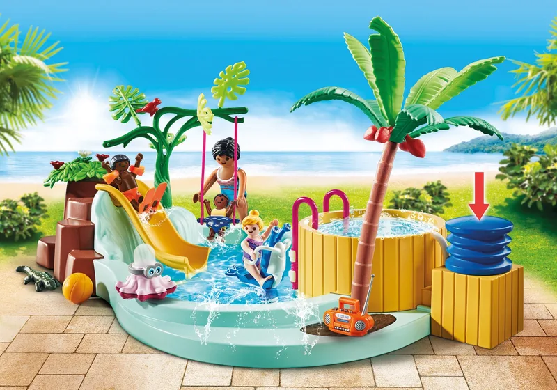 71529 Kinderbecken mit Whirlpool fra Playmobil – miljøbillede 1 af 4