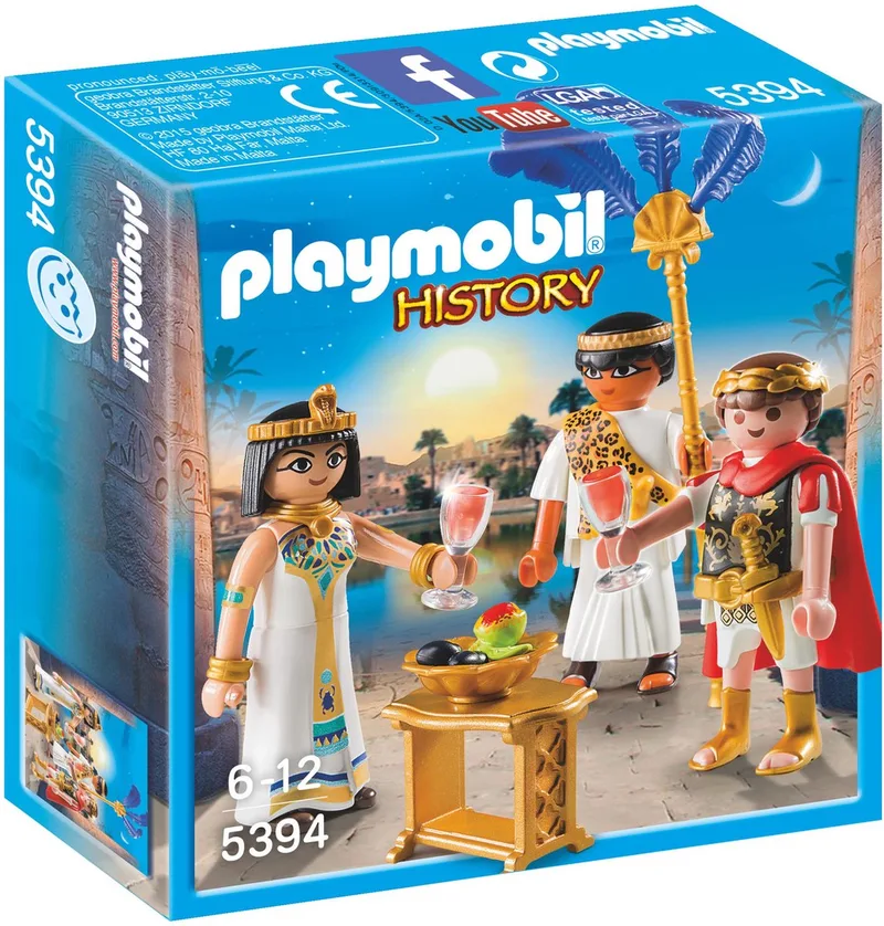 Caesar en Cleopatra- 5394 van Playmobil in Multi colour – productfoto