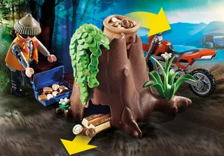 70570 Polizei-Geländewagen: Verfolgung des Schatzräubers by Playmobil – interior photo 4 of 4