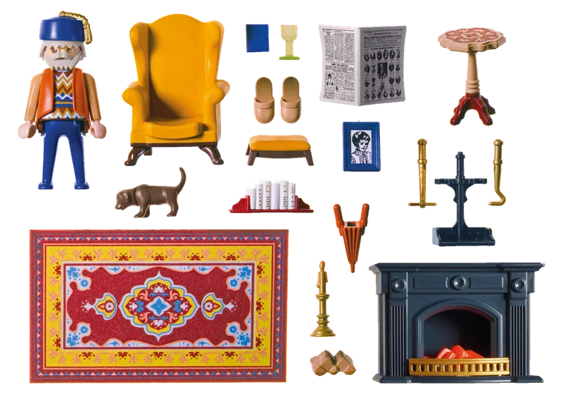 70897 Kaminzimmer från Playmobil – produktbild 3 av 4