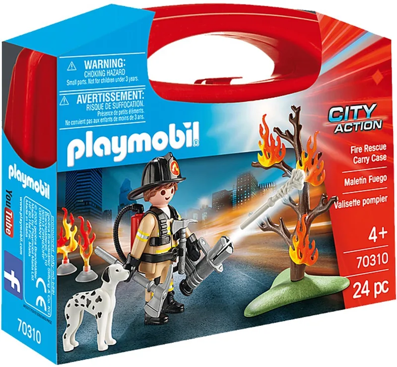 City Action Fire Rescue Carry Case by Playmobil in Meerkleurig – product photo
