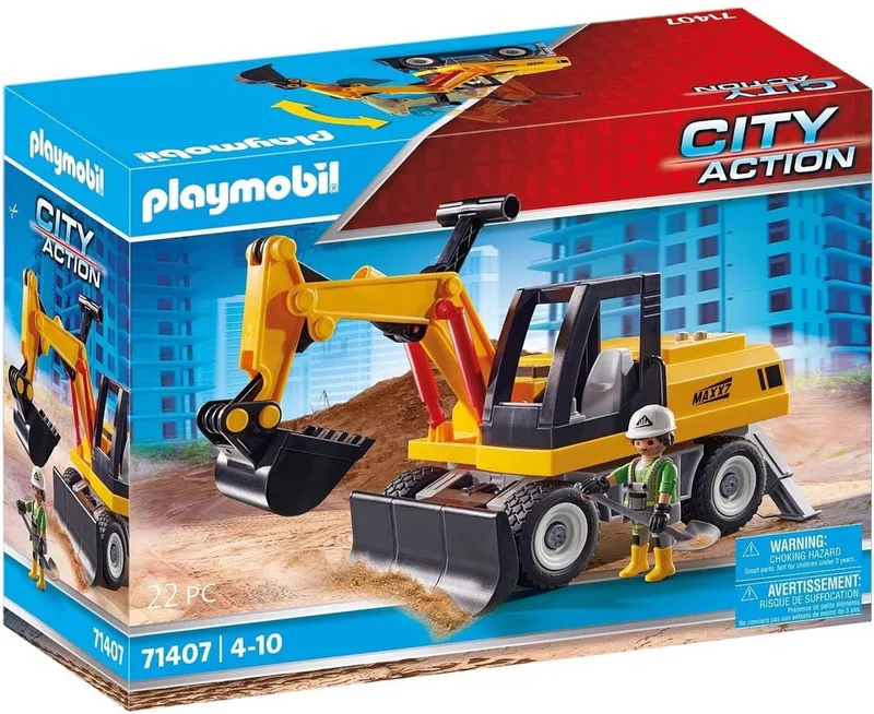 City Action Graafmachine 71407 van Playmobil in Multicolor – productfoto