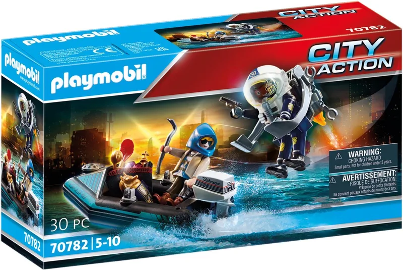 City Action - Politiejetpack - 70782 by Playmobil in Multicolor – product photo