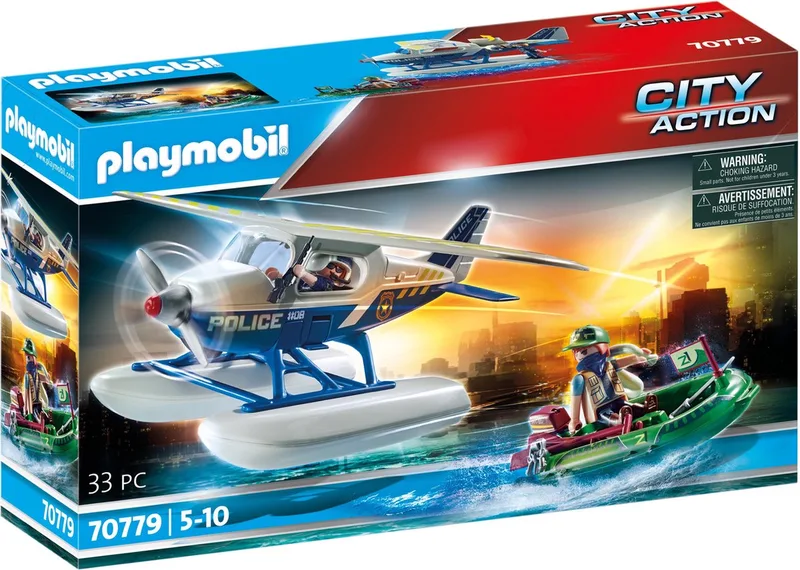 City Action - Politiewatervliegtuig - 70779 de Playmobil en Multicolor – photo du produit