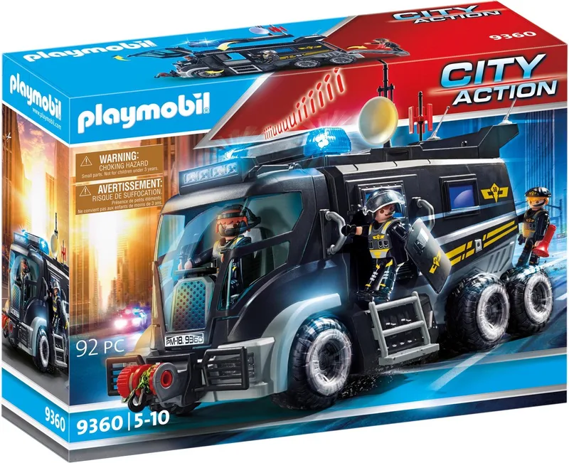 City Action SIE-truck met licht en geluid - 9360 van Playmobil in Multicolor – productfoto