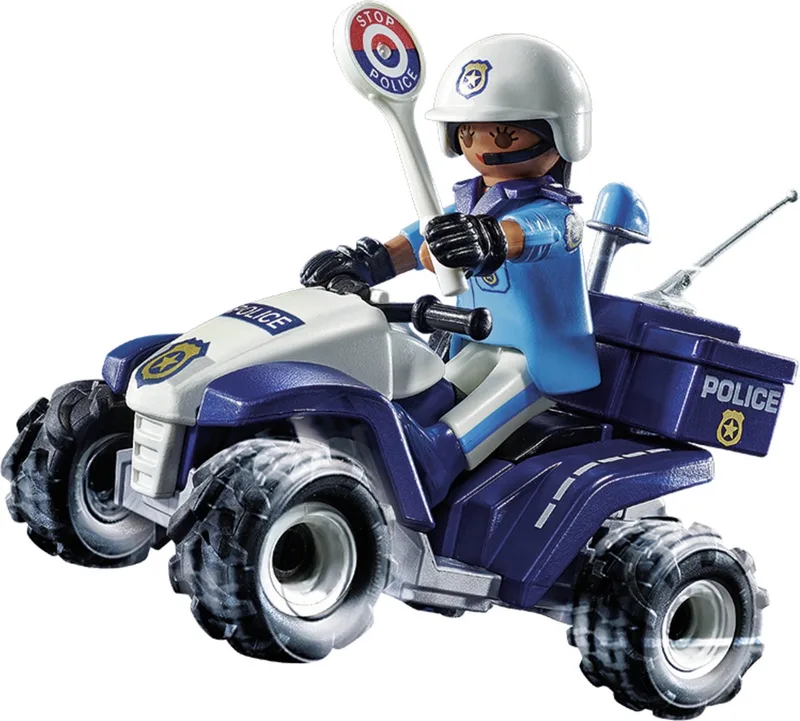 City Action - Speed Quad - 71092 de Playmobil en Politie – photo du produit