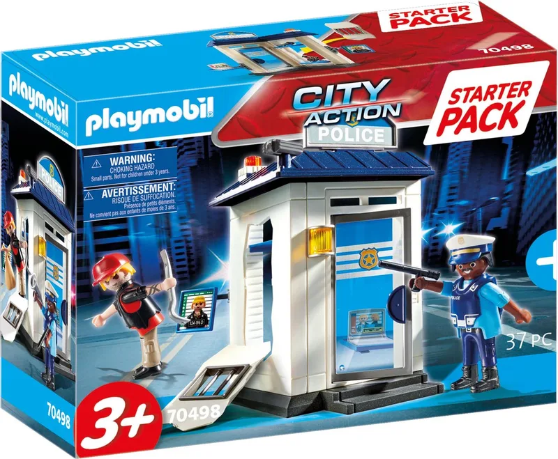 City Action Starterpack Politie - 70498 by Playmobil in Multicolor – product photo