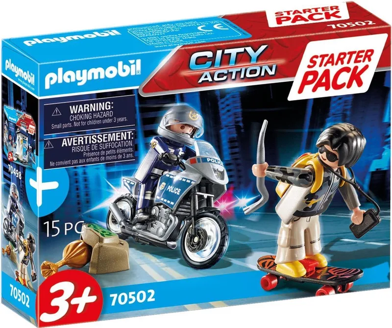 City Action Starterpack Politie uitbreidingsset - 70502 by Playmobil in Multicolor – product photo