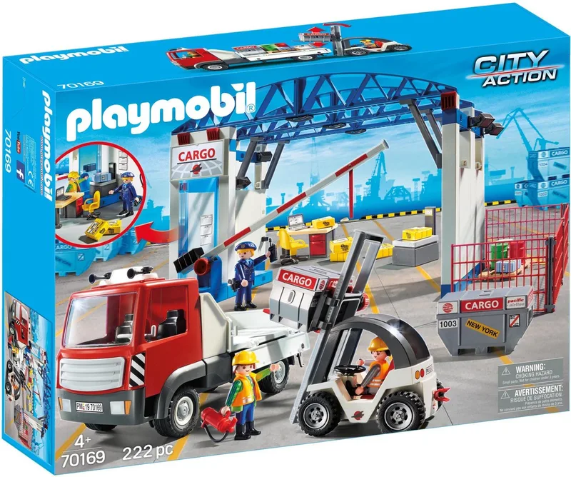 City Action Vrachthal met vrachtwagen - 70169 by Playmobil in Multi – product photo