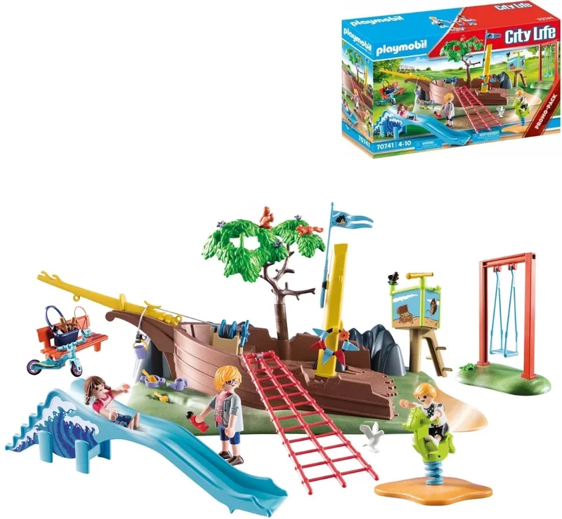 City Life Avontuurlijke speeltuin met scheepswrak - 70741 by Playmobil in Multicolor – product photo