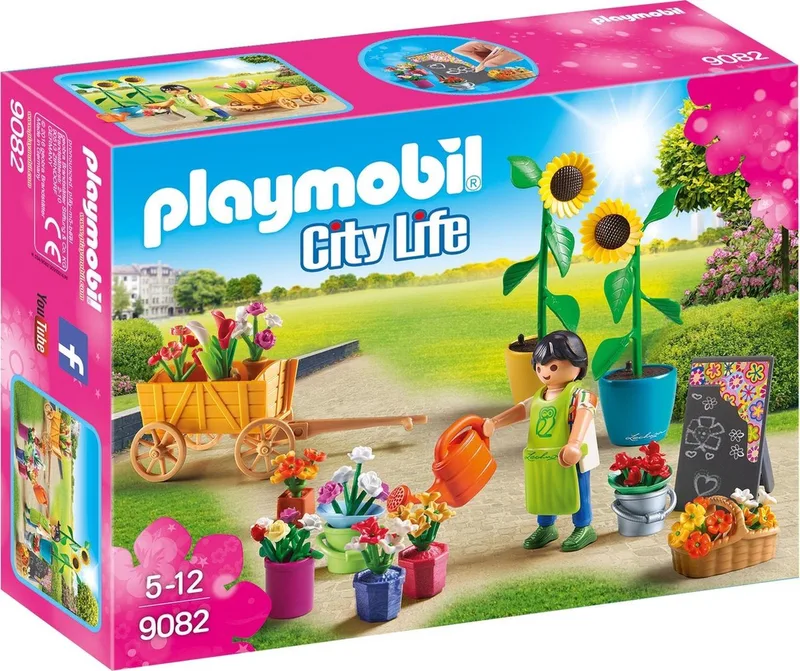 City Life Bloemist - 9082 by Playmobil in Multicolor – product photo