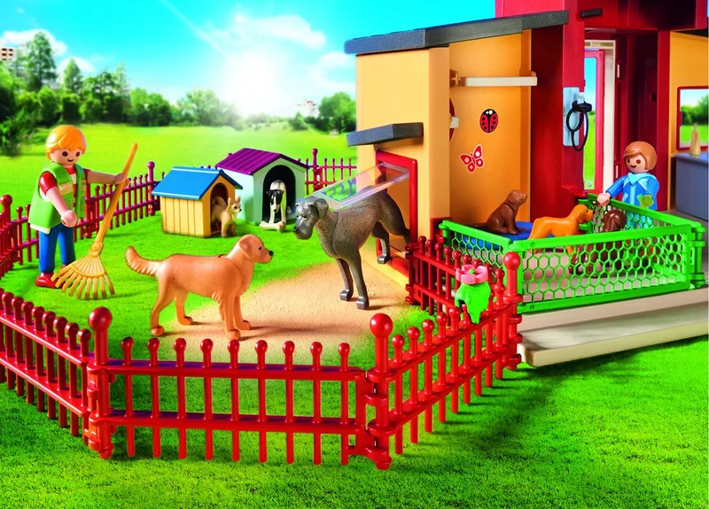 City Life Dierenpension - 9275 van Playmobil in Multicolor – productfoto