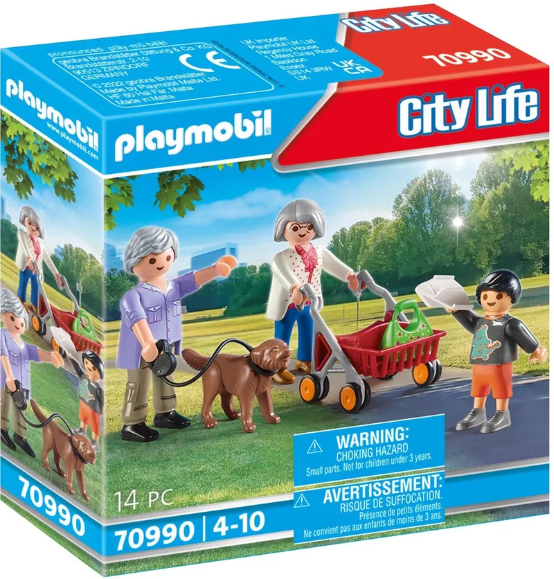 City Life Grootouders met kleinkinderen - 70990 by Playmobil in Multicolor – product photo