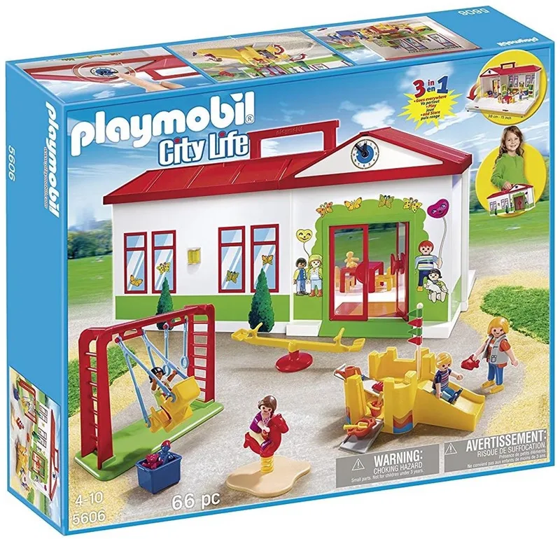 City Life Kinderopvang - 5606 van Playmobil in Multicolore – productfoto
