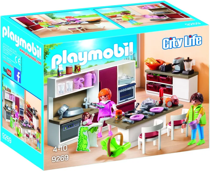 City Life Leefkeuken - 9269 by Playmobil in Multicolor – product photo