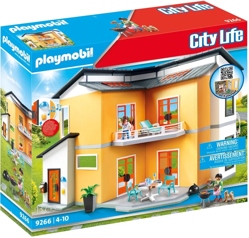 City Life Modern Woonhuis - 9266 fra Playmobil i Flerfarvet – produktbillede