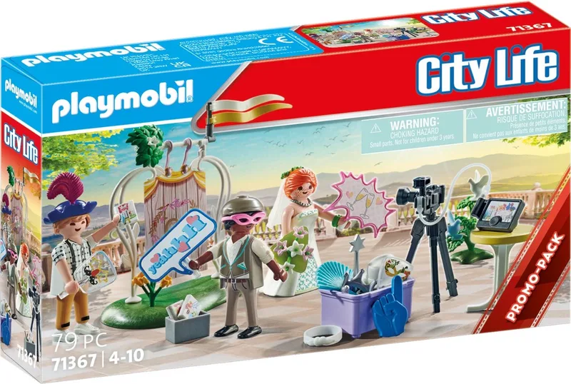 City Life PROMO Bruidspaar met camera - 71367 by Playmobil in Meerkleurig – product photo