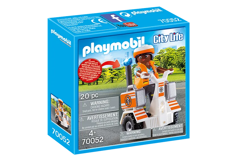 City Life Rescue Segway - 70052 från Playmobil – produktbild 1 av 2