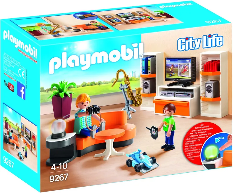 City Life Salon - 9267 by Playmobil in Multicolor – product photo