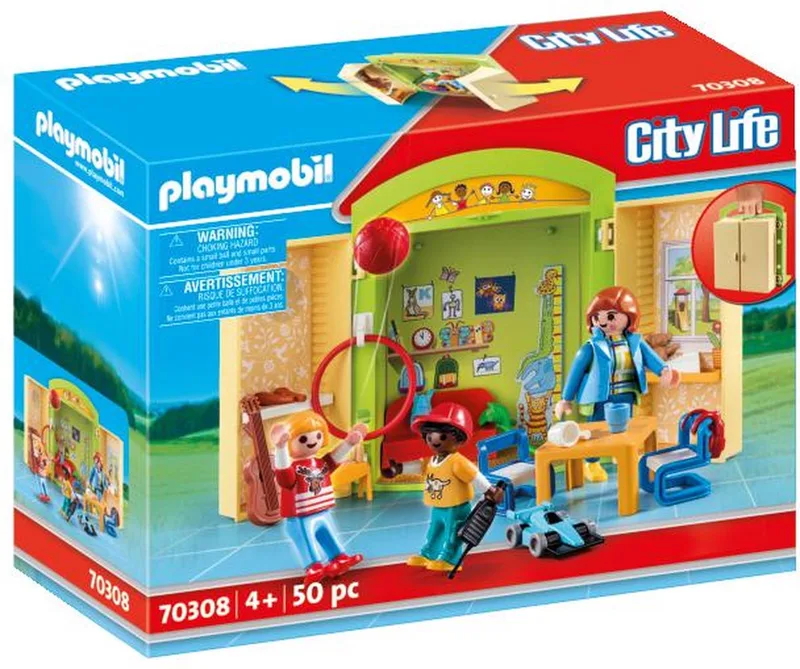 City Life Speelbox Kinderdagverblijf - 70308 by Playmobil in Multicolor – product photo