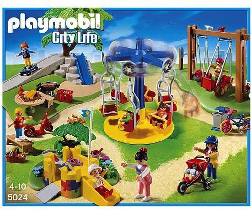 City Life Speelplein - 5024 van Playmobil in Verschillende bonte kleuren – productfoto