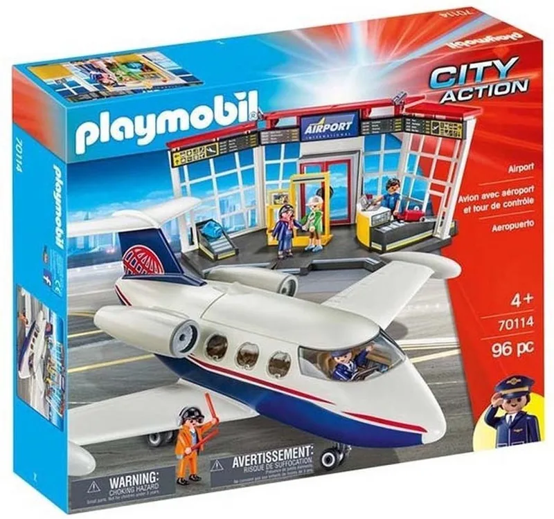 Club Set Airport (70114) by Playmobil in Multi colour – product photo