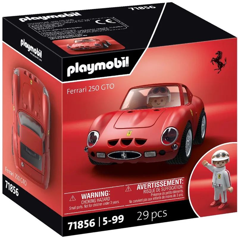 Collector Cars | Ferrari 250 GTO | Modellauto für Erwachsene & Kinder | Geschenk für Auto- fans & verzamelaars | 71856 by Playmobil in Meerkleurig – product photo