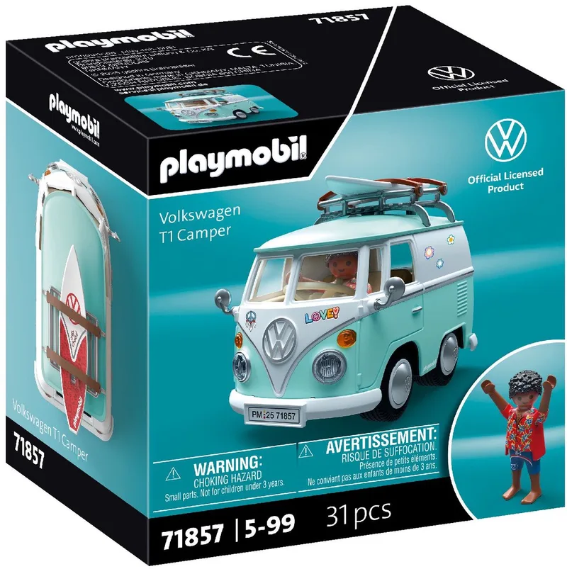 Collector Cars: Volkswagen T1 Camper - 71857 de Playmobil en Meerkleurig – photo du produit