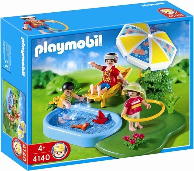 Compact Set Zwembad - 4140 by Playmobil in Multicolour – product photo