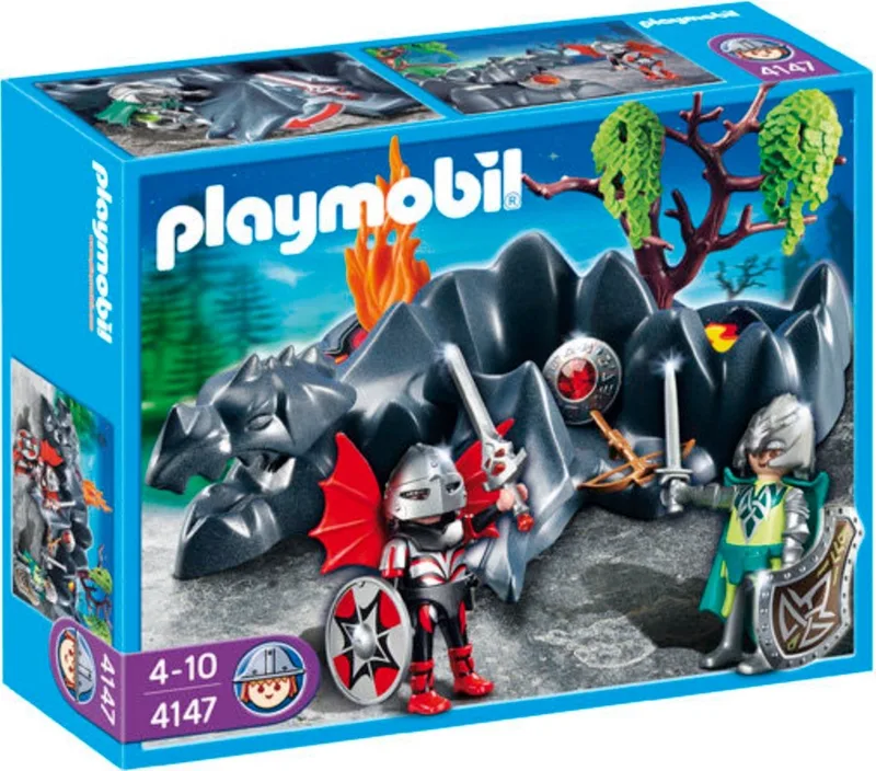 Compactset Drakenridders - 4147 by Playmobil in Grijs – product photo