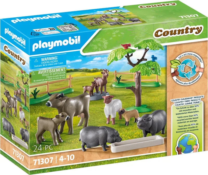 Country Aanvulling dieren - 71307 de Playmobil en Multicolor – photo du produit