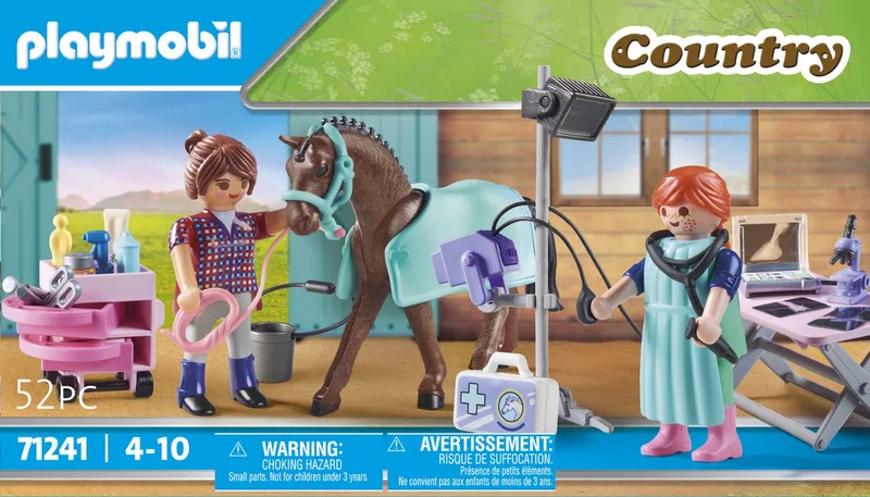 Country Dierenarts voor paarden - 71241 by Playmobil in Multicolor – product photo