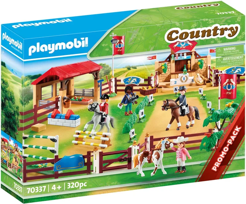 Country Grote wedstrijdpiste - 70337 de Playmobil en Multicolor – photo du produit