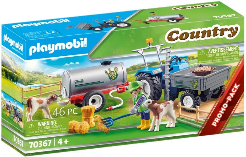 Country Landbouwer met maaimachine - 70367 de Playmobil en Multicolor – photo du produit