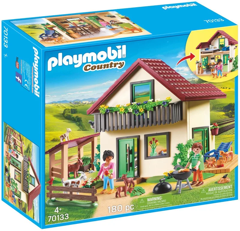 Country Moderne hoeve - 70133 fra Playmobil i Multicolor – produktbillede