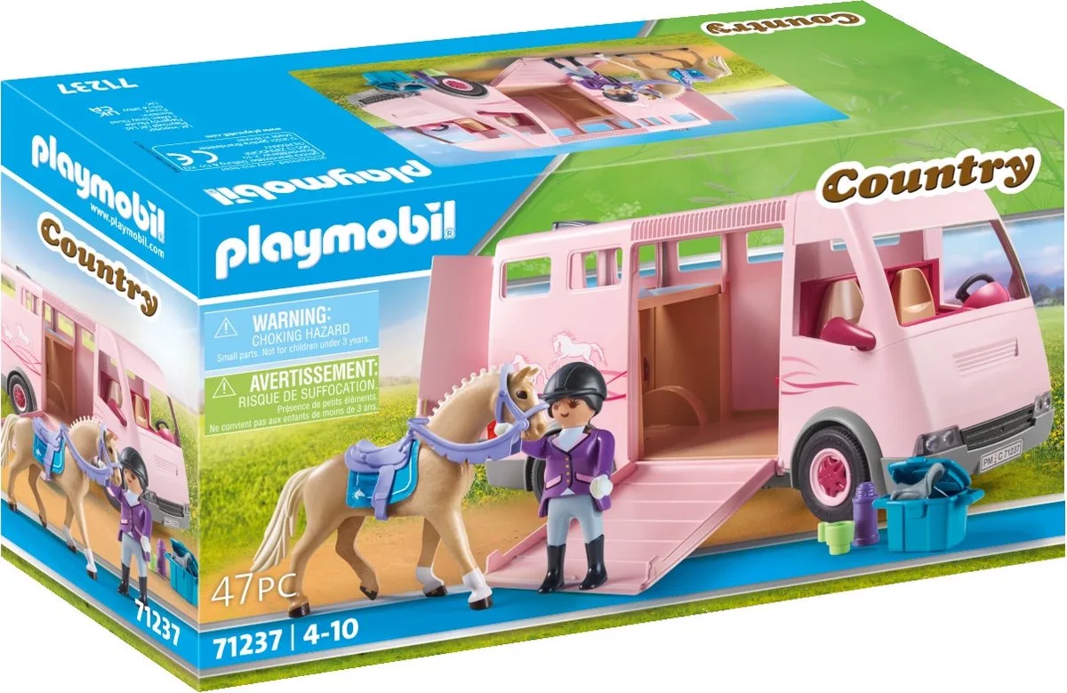Country Paardentransportwagen - 71237 by Playmobil in Multicolour – product photo