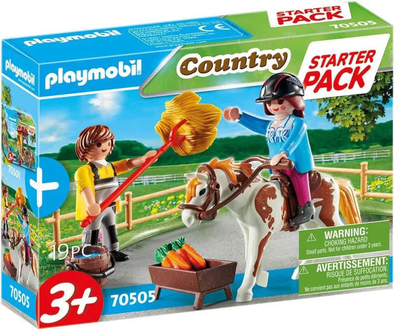 Country Starterpack manege uitbreidingsset - 70505 by Playmobil in Multicolor – product photo