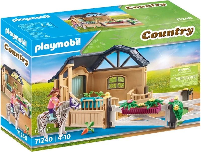 Country Uitbreiding rijstal - 71240 de Playmobil en Multicolor – photo du produit