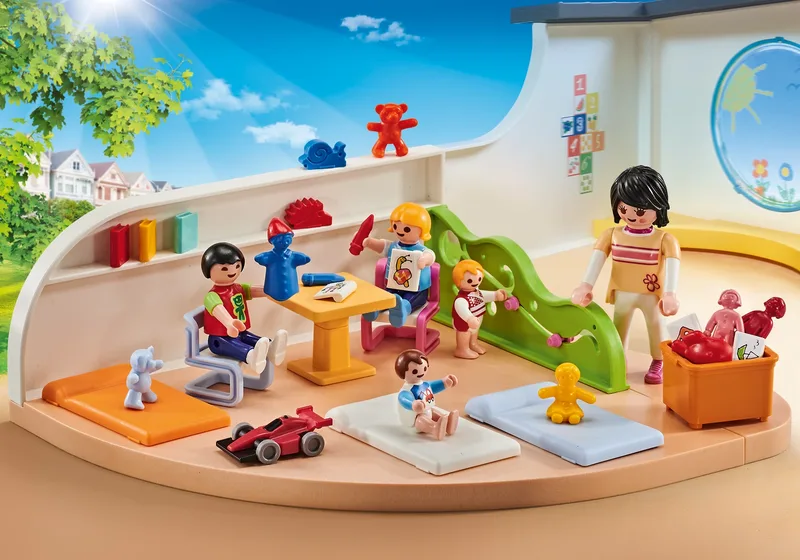9870 Schlaf-/Spielecke zu KiTa by Playmobil – interior photo