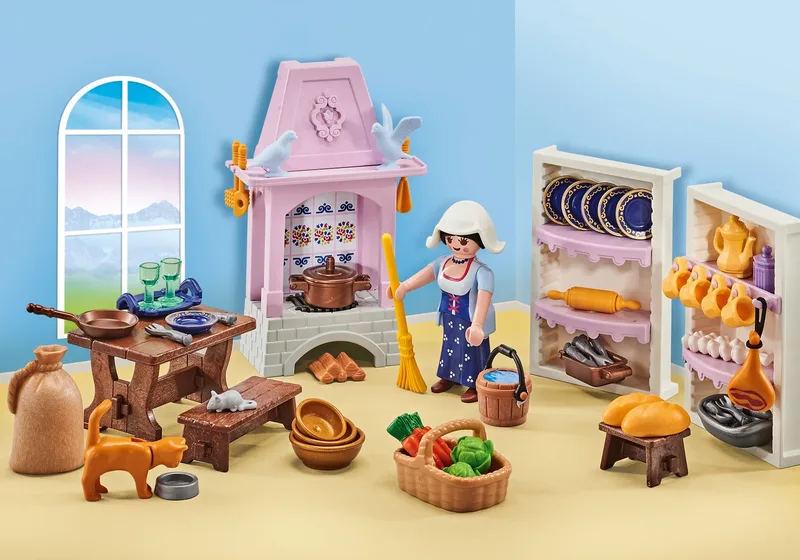 9875 Schlossküche fra Playmobil – miljøbillede