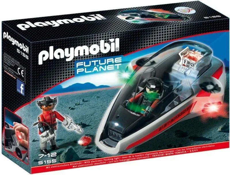 Darksters speeder - 5155 by Playmobil in Grijs – product photo