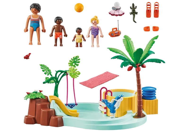 71529 Kinderbecken mit Whirlpool fra Playmobil – produktbillede 3 af 4