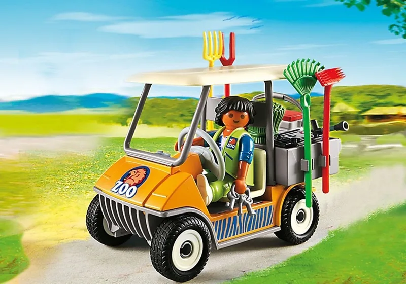 Dierenverzorger met materiaal - 6636 by Playmobil in Multicolor – product photo