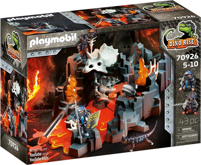 Dino Rise Bewaker van de lavabron - 70926 de Playmobil en Multicolor – photo du produit