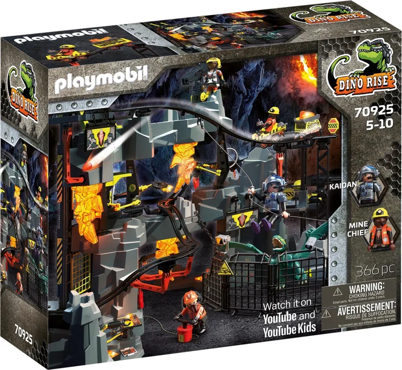 Dino Rise Dino Mine - 70925 de Playmobil en Multicolor – photo du produit