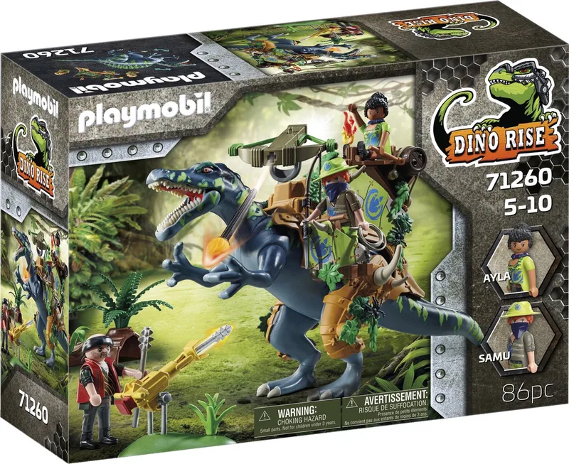 Dino Rise Spinosaurus - 71260 von Playmobil in Blauw – Produktfoto