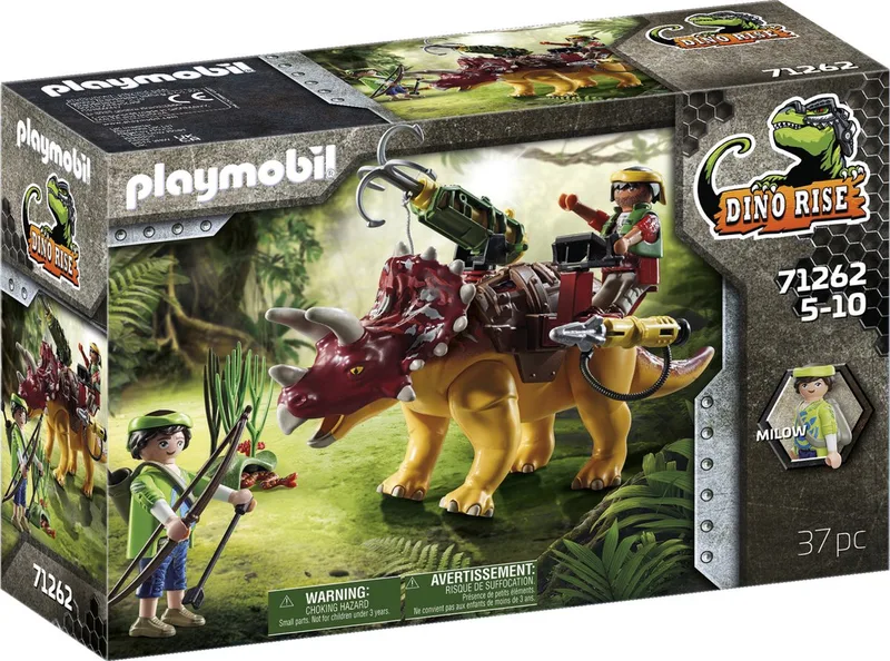 Dino Rise - Triceratops - 71262 by Playmobil in Meerkleurig – product photo
