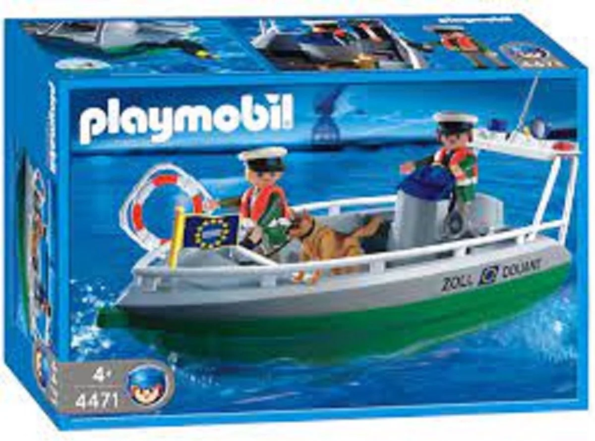 Douaneboot kustwacht - 4471 von Playmobil in Grau – Produktfoto