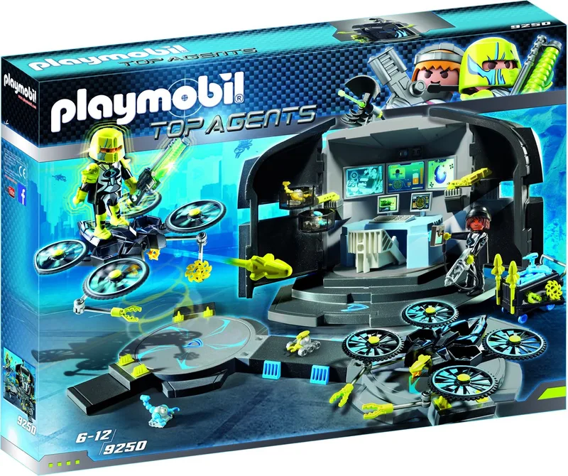 Dr. Drone's commandocentrum - 9250 by Playmobil in MULTI – product photo