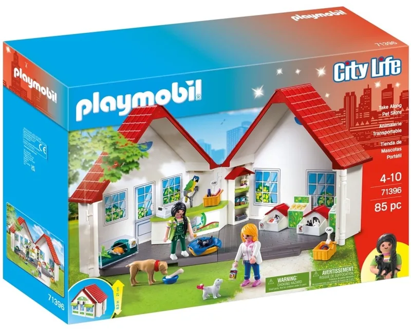 Draagbare dierenwinkel - P-71396 von Playmobil in Multicolore – Produktfoto
